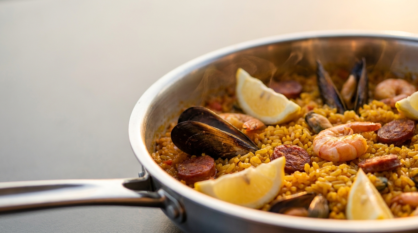Authentieke paella als inspiratie uit de Spaanse keuken