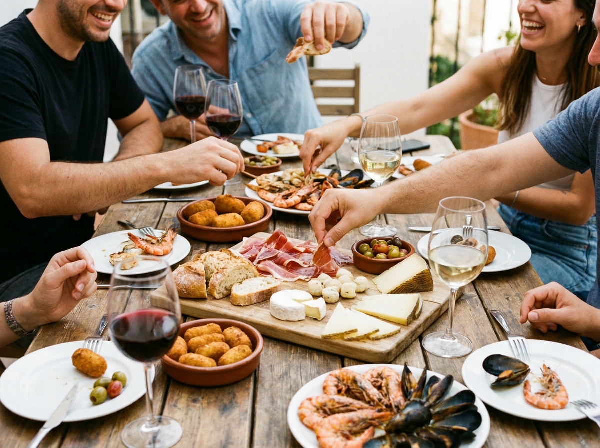 Royale tapasschotel om samen te delen